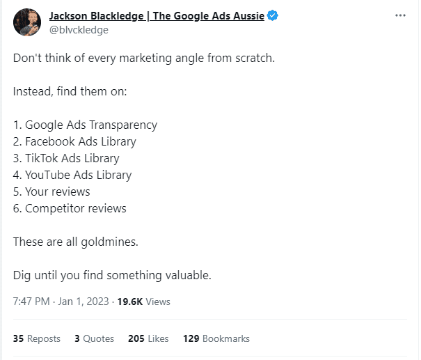 Best Tweets about Google Ads