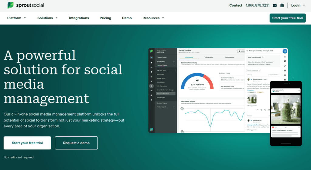 Sprout Social  - Best Twitter Automation Tools